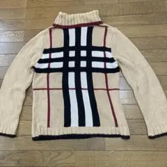 バーバリーブラックレーベル　ニットセーター