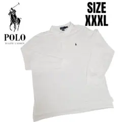 Polo by RALPH LAUREN　XXXL 長袖ポロ　ポニーロゴ刺繍