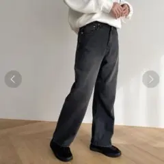 CANAL JEAN El mar　裏起毛デニムパンツ 309