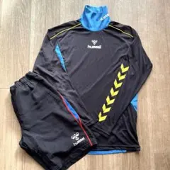 hummel 長袖シャツとショートパンツセット