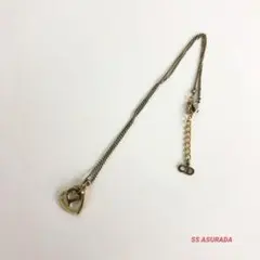 Christian Dior クリスチャンディオール ネックレス ハート CD