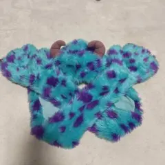 ディズニー　サリー　ファンキャップ　被り物　マフラー　手袋　モンスターズインク