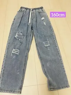 kidsダメージデニム 160