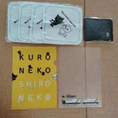 【クロネコヤマト 非売品】クロネコ　ハンカチ＆エコバッグ セット ミニタオル