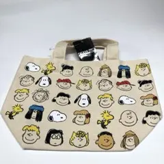 PEANUTSフェイス　ランチバッグ