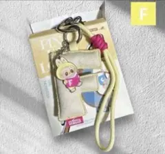 ラブブ PINFORLOVE イニシャル アルファベット　F ポップマート