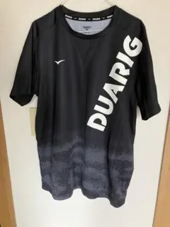 値下げ　DUARIG スポーツTシャツ ブラック Lサイズのサムネイル