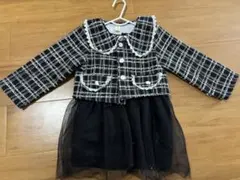 チェック柄ドレスセット
