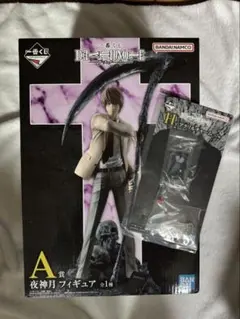 一番くじDEATH NOTE 夜神月 A賞フィギュアH賞アクリルチャームセット