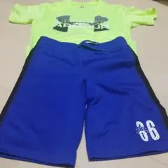 アンダーアーマーTシャツ&GAP短パンセット