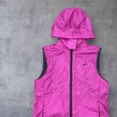 NIKE ベストフリース　ウィメンズMサイズ相当　リバーシブル　2572