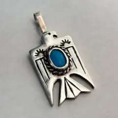 ターコイズ　アクセサリー　silver ペンダントトップ　ネックレス ナバホ