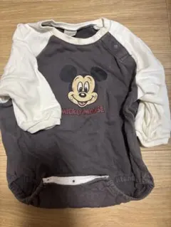 ミッキーマウスロンパース futafuta
