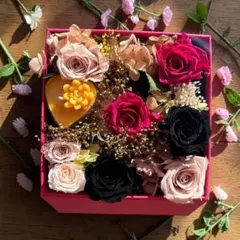 ❤️プリザーブドフラワーBOXアレンジメント❤️新品！