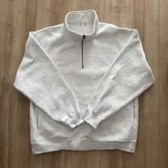 GUヘビーウェイトスウェットハーフジッププルオーバー