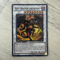 【希少】遊戯王　EU版　英語版　レッドデーモンズドラゴン　スーパーレア