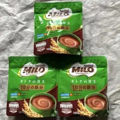 ネスレ ミロ オトナの甘さ 1日分の鉄分 160g 3袋セットのサムネイル