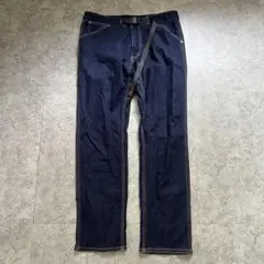 美品【グラミチ】（L）アーバンリサーチコラボ ストレッチデニム ベルト 濃紺のサムネイル