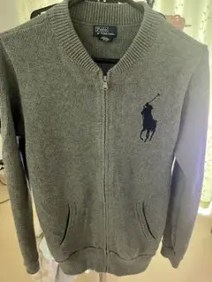 POLO RALPH LAUREN　ジップアップニット　ビッグポニー