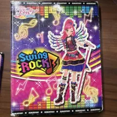 即購入OK アイカツ 初代 オフィシャルバインダー スイングロック　リフィル付き