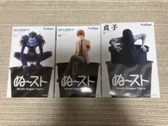 ぬーどるストッパーフィギュア　セット デスノート　夜神月　リューク　貞子