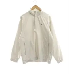 NIKE 防寒　ハーフジップジャケット　Lサイズ 白