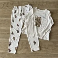gelato piqué kids ベアプリントセットアップ　M120-130