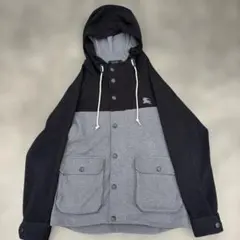 BURBERRY BLACK LABEL ジップパーカー ノバチェック M 長袖