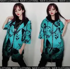 【ジャンク品】NieR DOUBLE ZIP PARKA【BUTTERFLY】のサムネイル