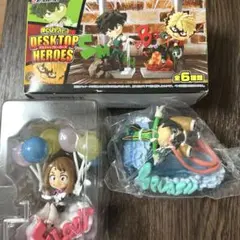 ヒロアカ　デスクトップヒーローズ　麗日お茶子　蛙吹梅雨