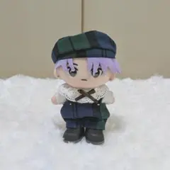 GIGO ぬい服 ベレー帽 サロペット インナー 緑 チェック柄