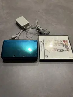 Nintendo 3DS 本体 青色 充電器付き クロノ・トリガー