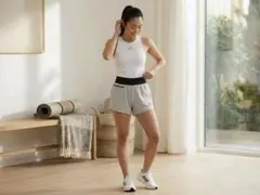 ★adidasスポーツウエア上下セット　ヨガ・ランニング・ジムに★