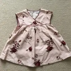 bebe reduction 花柄ワンピース　80cm