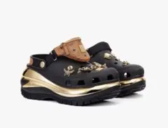 激レア　MCM x CROCS 限定コラボ　メガクラッシュ　24Kゴールドメッキ