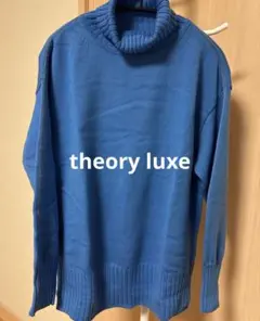 theory luxe タートルネックニット
