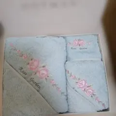 HOTMAN　ローズガーデン　タオルセット３枚