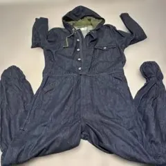 j*o様 RRL インディゴデニム フーデッドオールインワン つなぎ XL相当