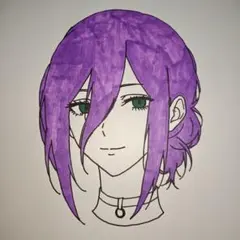 手描きイラスト】レゼ ウェディング 特大サイズ A3サイズ【チェンソー