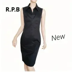 新品　R.P.B ブラックワンピース　18480円　日本製のサムネイル