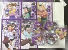 忍たま ナンジャ 缶バッジ クリアイラストシート 四年生 セット