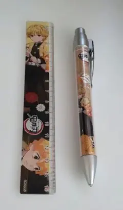 鬼滅の刃 善逸 定規とシャーペン
