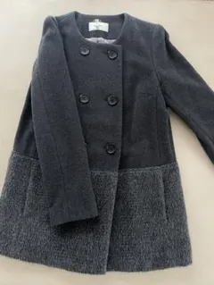 【美品】BALLSEY ノーカラーコート　サイズ38