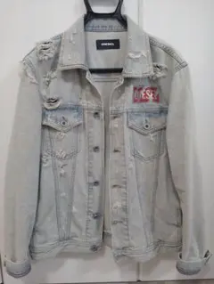 DIESEL ダメージデニムジャケット