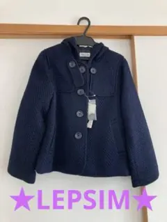 ★新品★LEPSIM ショートアウター　M★ 通学通勤日常に♬