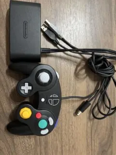 【任天堂純正品】スマブラ ニンテンドーゲームキューブコントローラー＆接続タップ