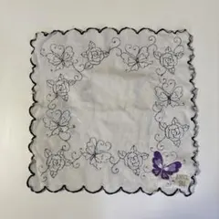 ANNA SUI 刺繍ハンカチ
