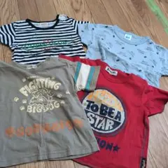 80〜90 ベビー　4枚　Tシャツセット　まとめ