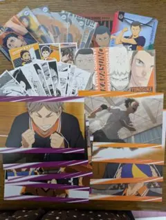 ハイキュー　烏野高校　思い出スナップフォトカード他