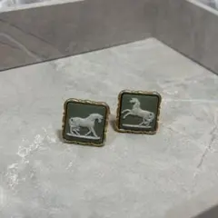 WEDGWOOD ウェッジウッド カフス カフリンクス 馬モチーフ ヴィンテージのサムネイル